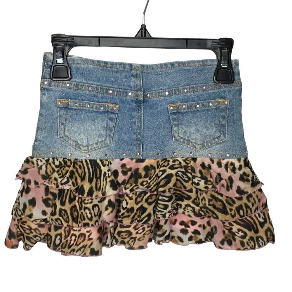 Lipstik jean little girls skirt size 5